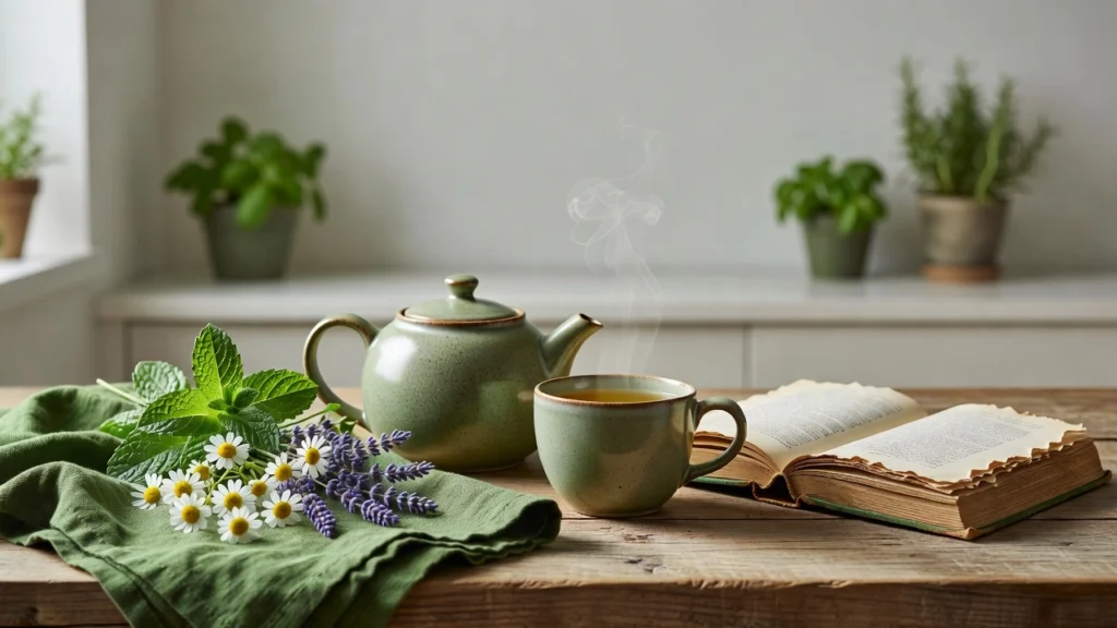 Professional header image for list-based article: What Makes a Great Caffeine Free Herbal Tea (And Why It M...
