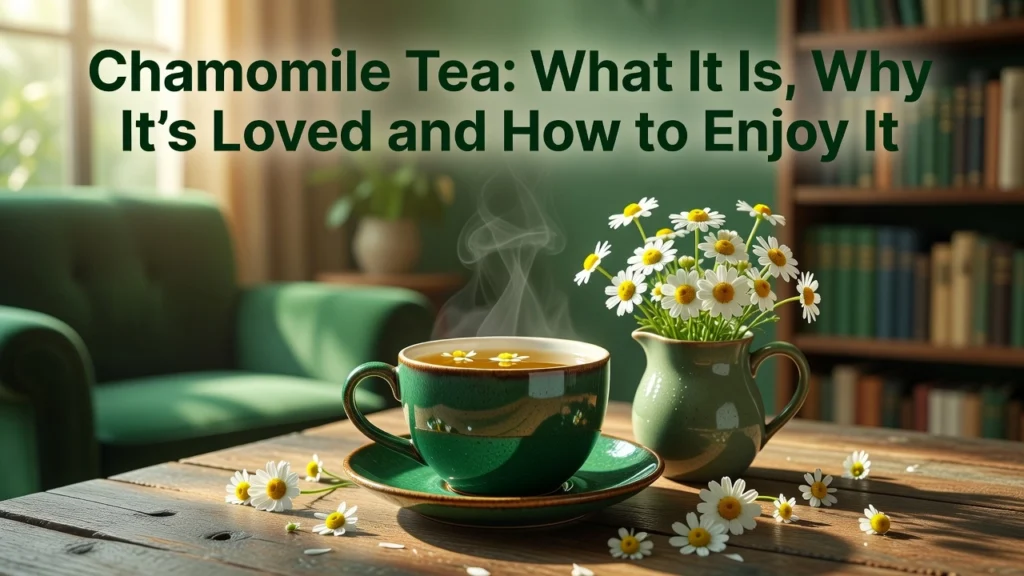 Professional header image for list-based article: Chamomile Tea: What It Is, Why It's Loved and How to Enjo...