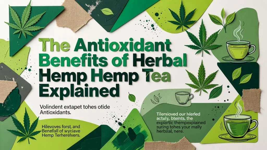 Professional header image for list-based article: The Antioxidant Benefits of Herbal Hemp Tea Explained