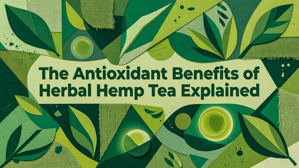 Professional header image for list-based article: The Antioxidant Benefits of Herbal Hemp Tea Explained